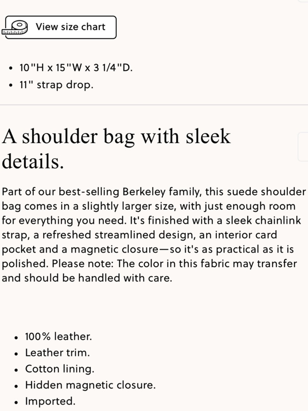 J. Crew Berkeley Chainlink Shoulder Bag in Black Suede - Picture 2 of 11